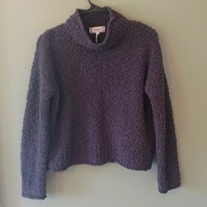 Pink Rose gray sweater, size medium